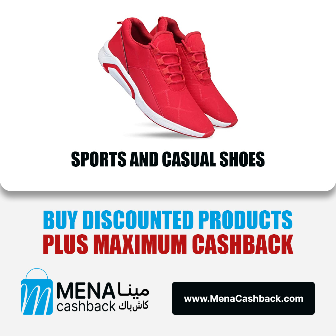 Sports and casual shoes cashback offers