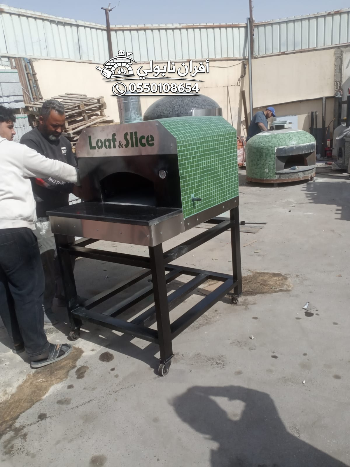  فرن بيتزا نابولي غاز  فرن بيتزا ايطالي  افران بيتزا الرياض