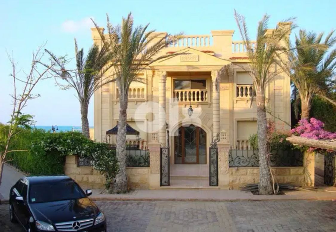 Castle For Sale In Marina 5 First Row Beach With Pool (E5709)  مصر  مطروح