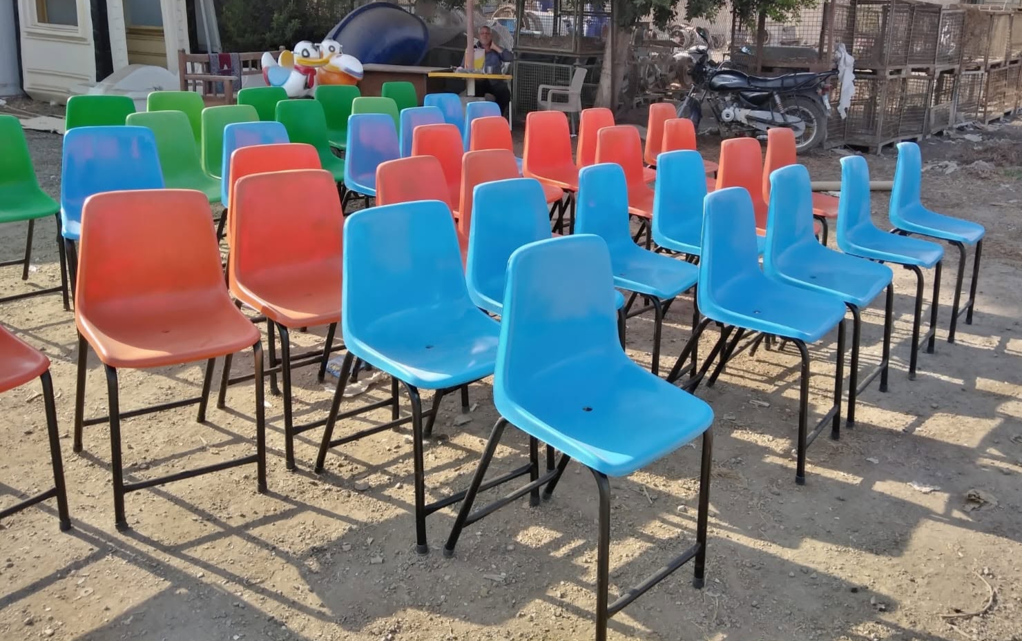 كراسى جاهزة للبيع - النور للفيبر جلاس مصنع كراسى فيبر جلاس مصر 