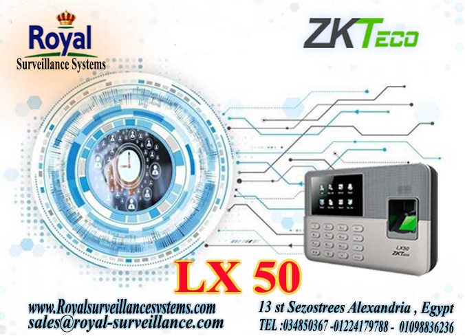 جهاز حضور وانصراف ZKTeco موديل LX 50