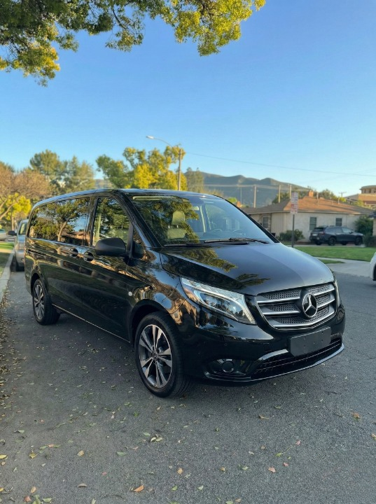 The 7-seater Mercedes Viano, designed to offer a luxurious limousine experience for families and bus