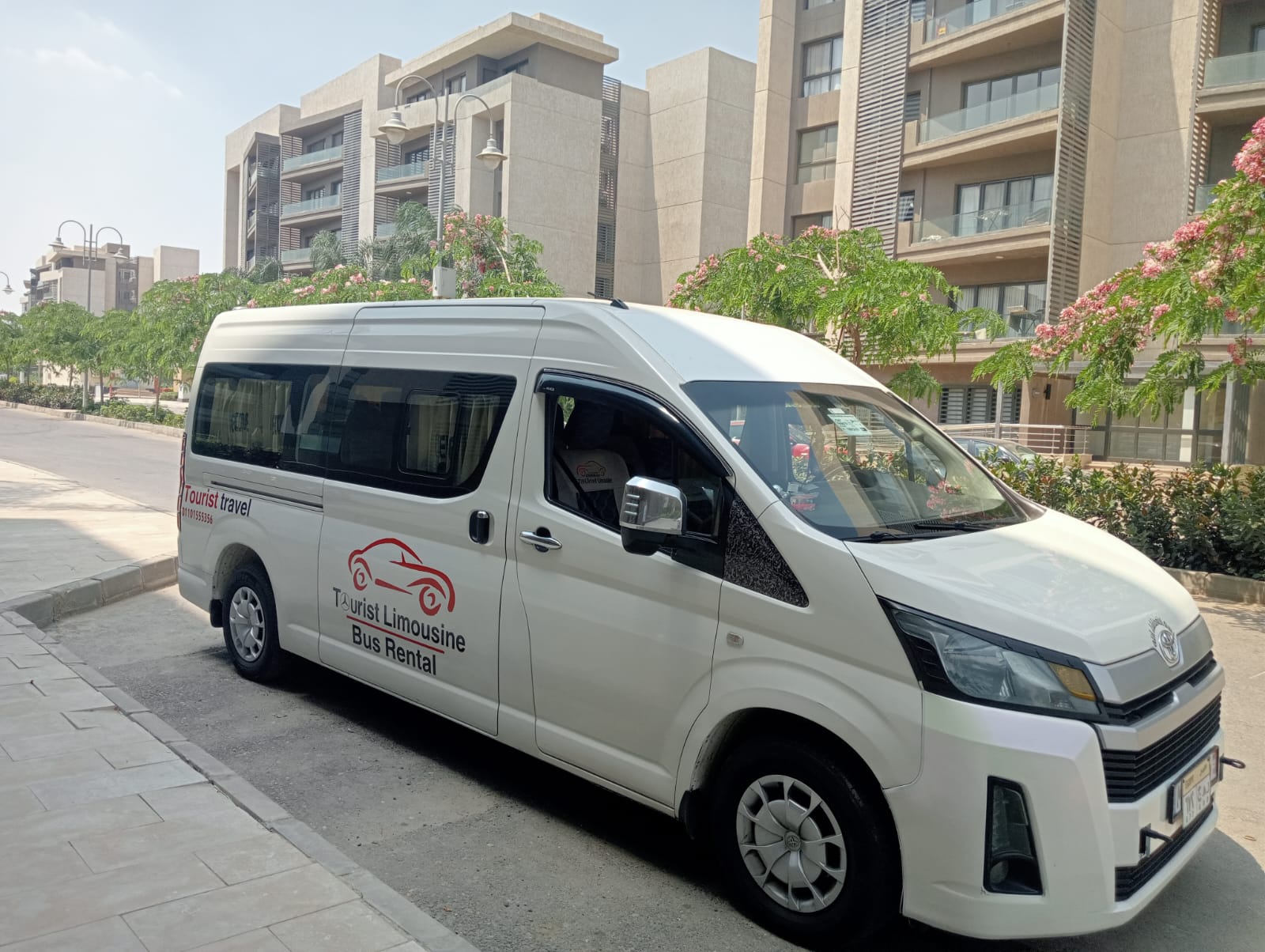 تويوتا هايس للإيجار مع سائق | Toyota Hiace Rental Egypt | مكروباص 14 راكب