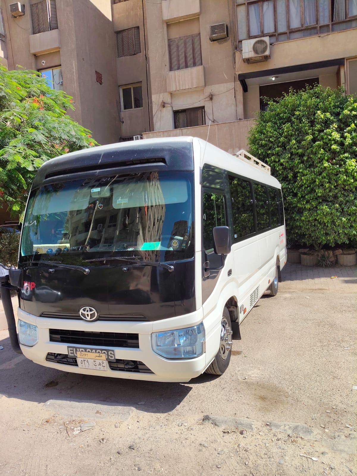 تويوتا كوستر للإيجار مع سائق | Toyota Coaster Rental Egypt | coaster for large groups
