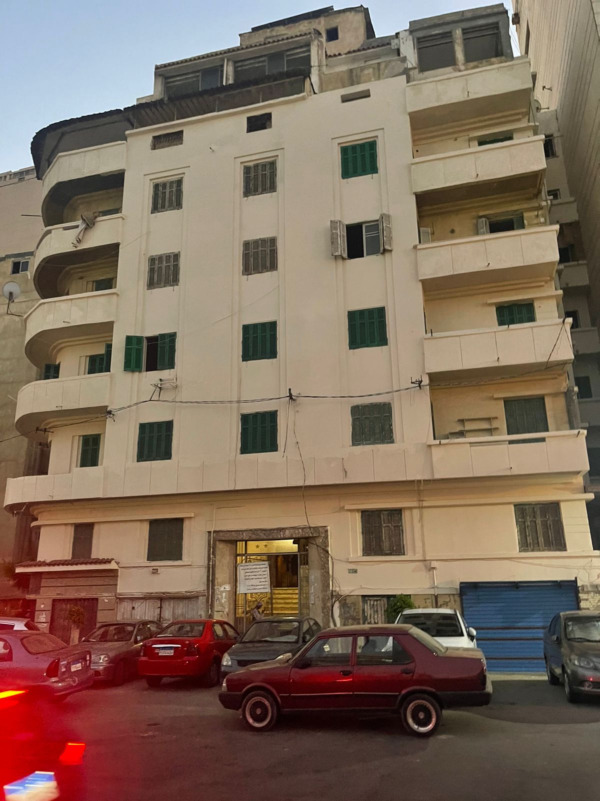 شقة للايجار امام مستشفى القوات المسلحة سيدى جابر الشيخ