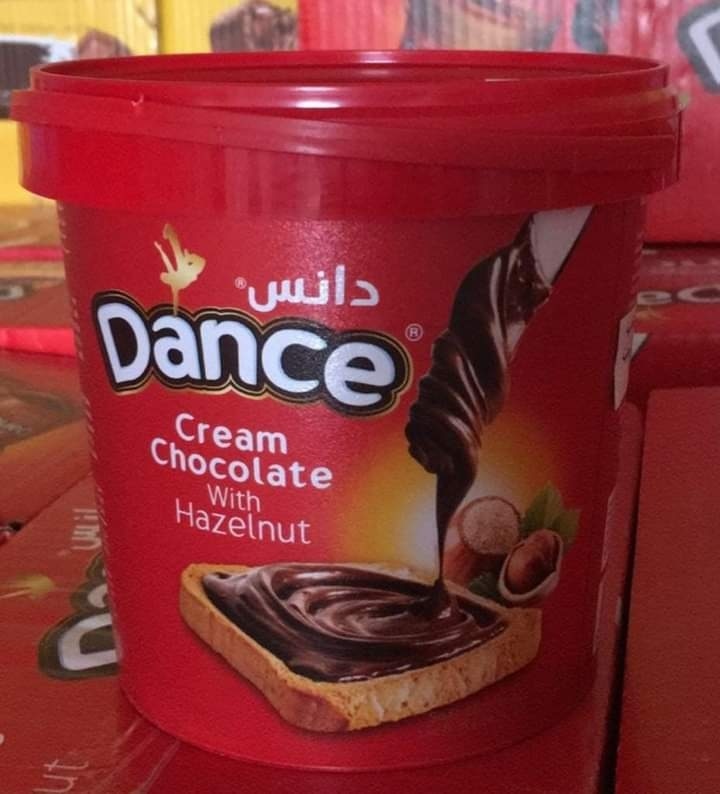 دانس شيكولاتة سبريد #Dance #chocolate #spread with hazelnut cream Carton 4 jars The jar is 900 grams