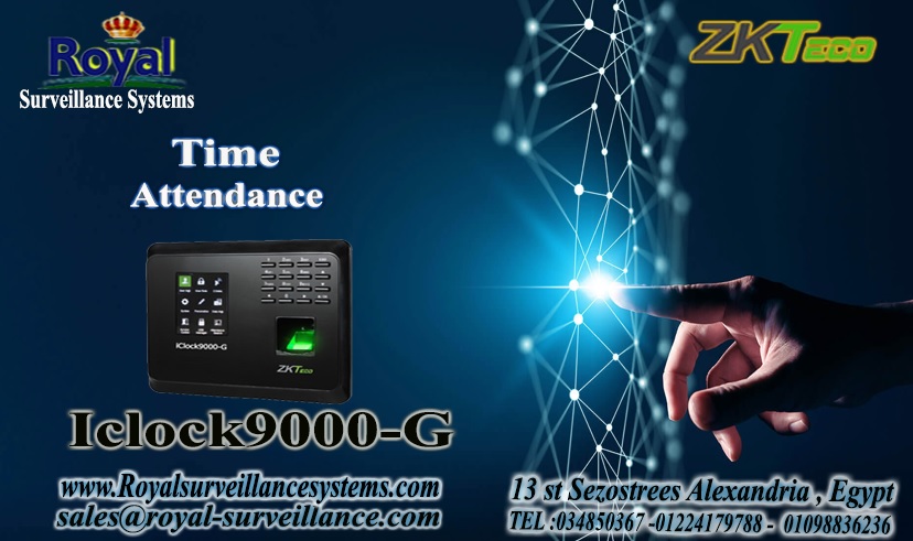 اجهزة حضور وانصراف ماركة ZK Teco  موديل Iclock9000-G