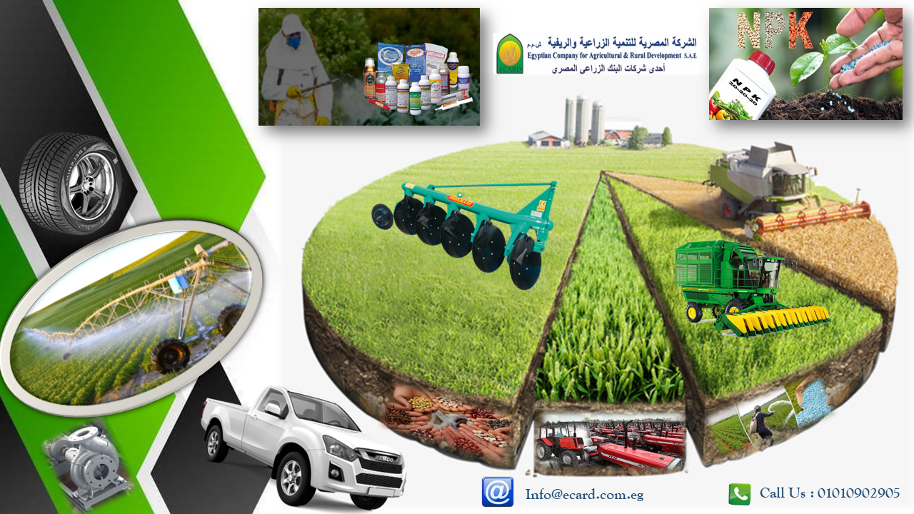 منتجات الشركة المصرية للتنمية الزراعية والريفية