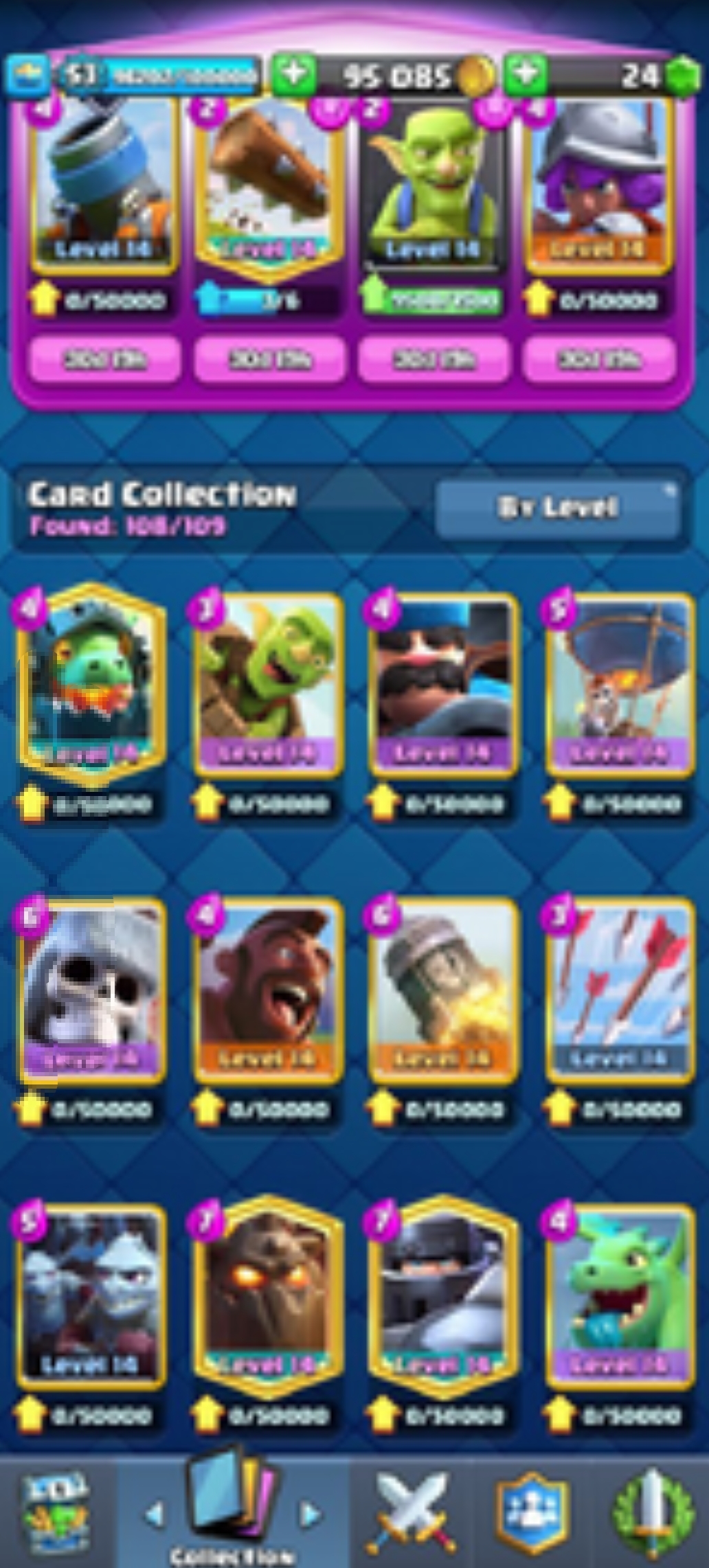 Clash royale account for sale 