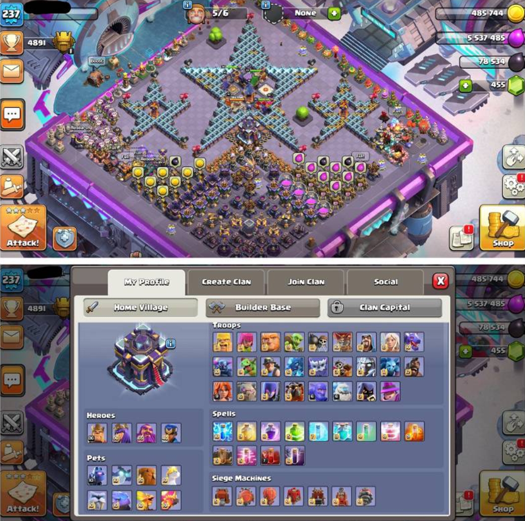 Clash royale account for sale