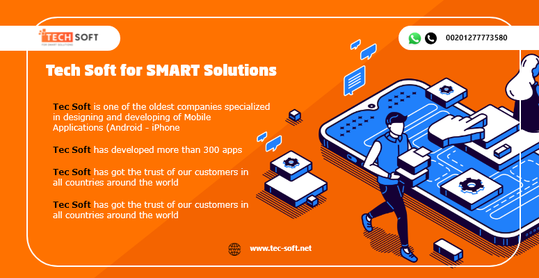 Tech Soft for SMART Solutions | mobile application development | website design 