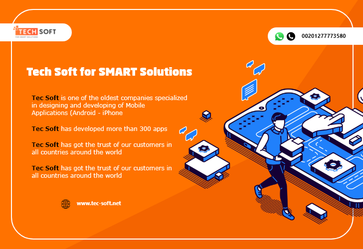 Tech Soft for SMART Solutions | mobile application development | website design | 