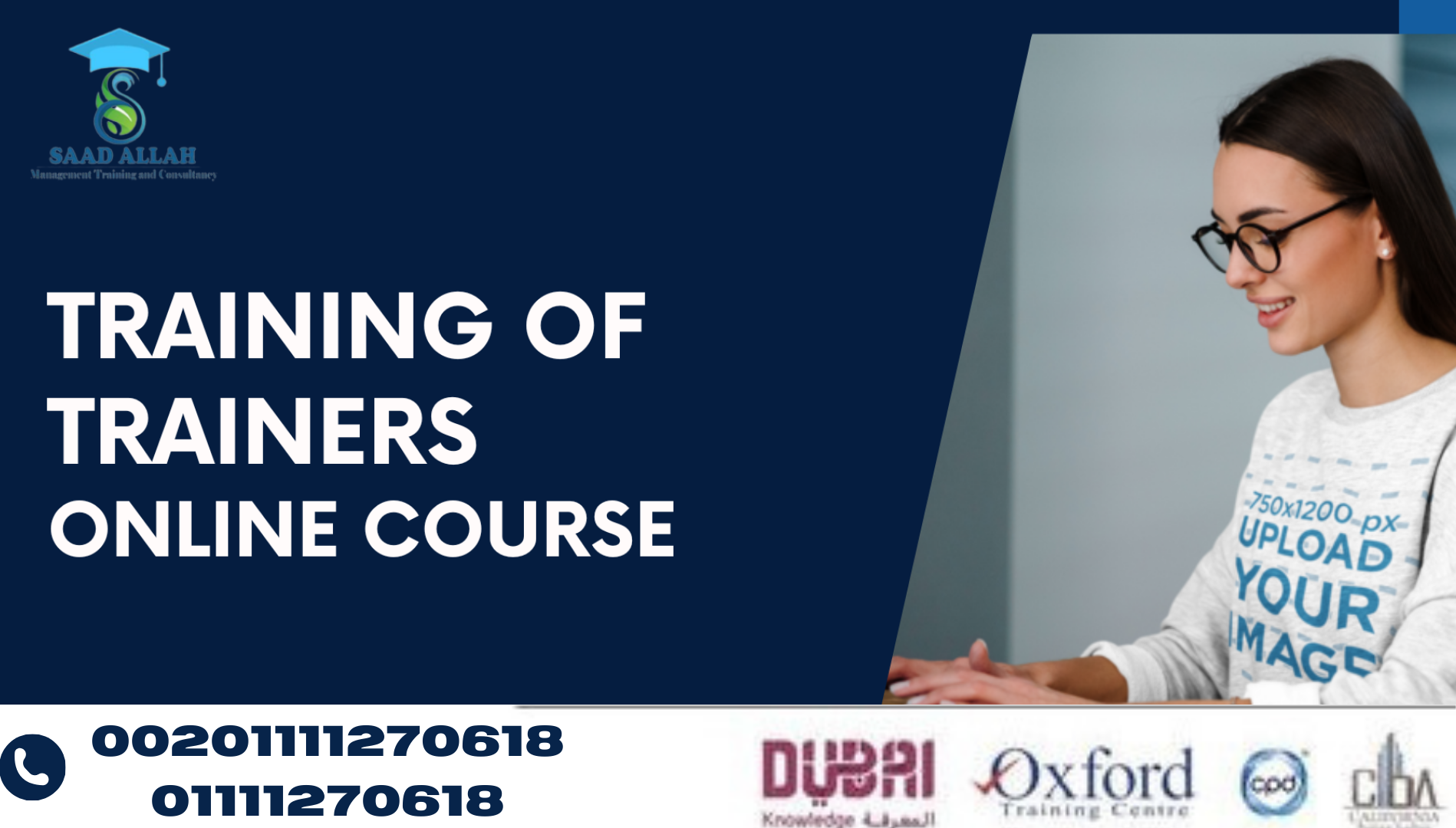 TRAINING OF TRAINERS COURSE-دورة شهادة تدريب المدربين المعتمدة