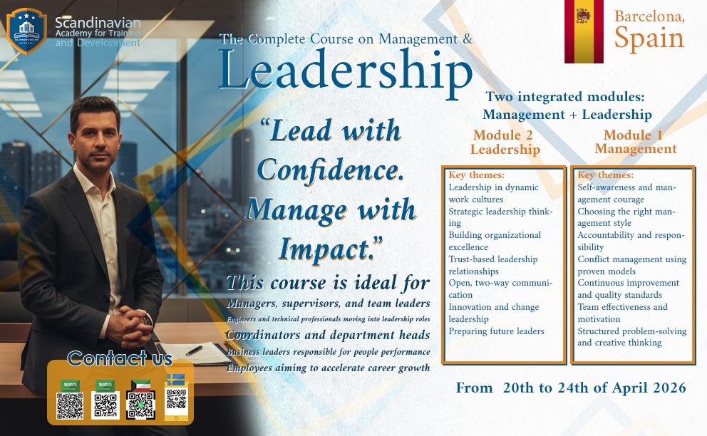 Barcelona- the complete course on management & leadership 