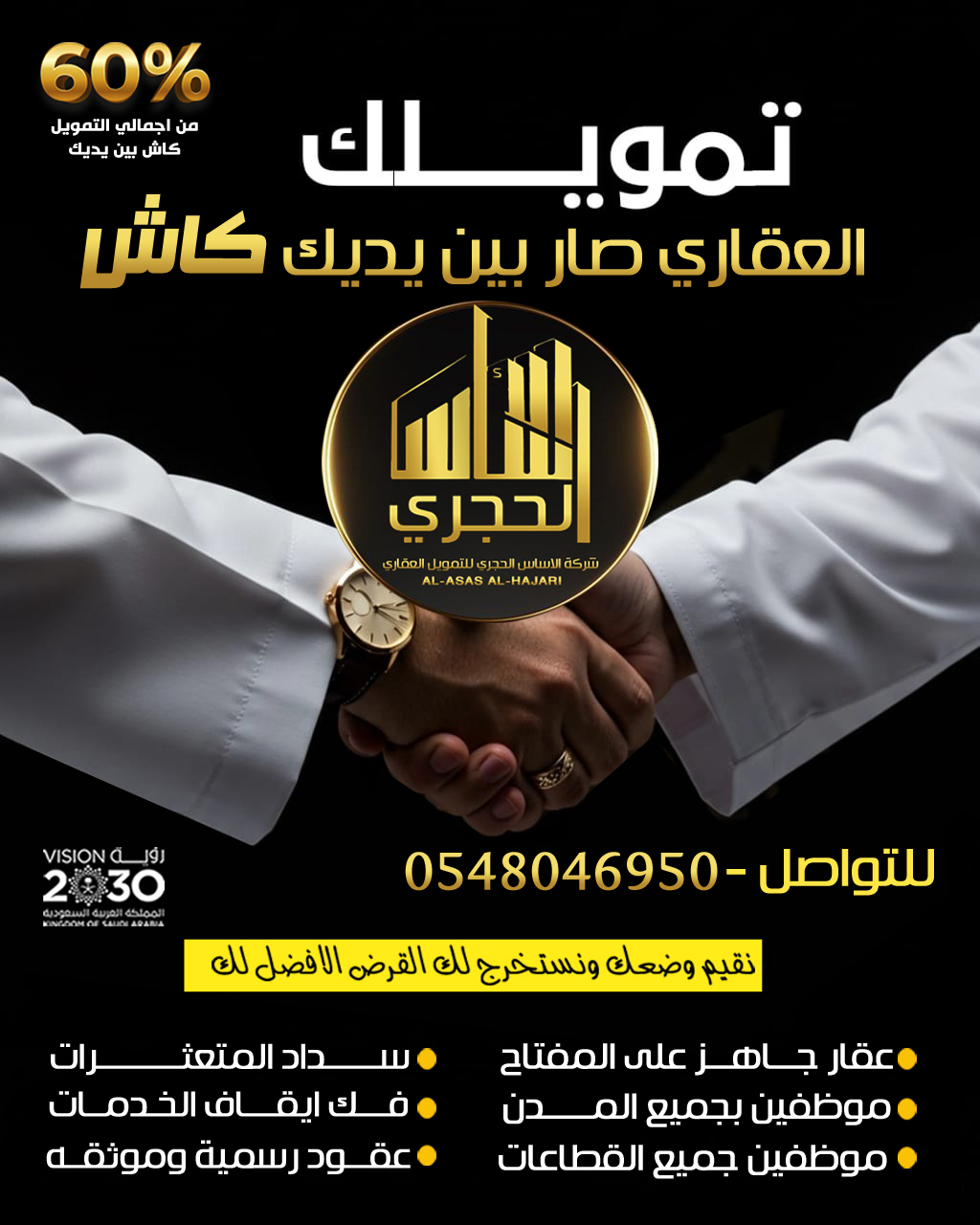 التمويل العقاري المدعوم والميسر بمميزات متعدده ثقه وانجاز