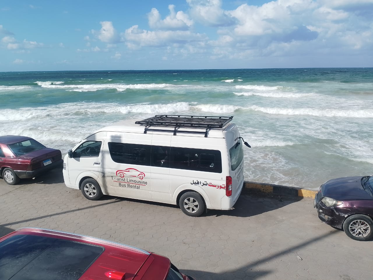 Rent a Toyota Hiace Van: Your reliable 14-seater for group travel.