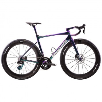 2025 Bianchi Specialissima RC Founder Edition - Celeste Spectrum - White alabaster