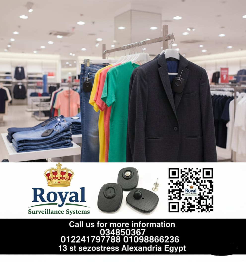  هل تبحث عن أفضل حل لمنع سرقة الملابس في متجرك؟ (Hard Tag) من نوع RF – الحل الأمثل 