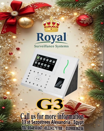 أعلن الآن عن نظام ZKTeco G3 المتطور لحضور وانصراف الموظفين! ????