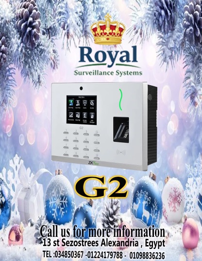 جهاز ZKTeco G2 - الحل الأمثل لإدارة الحضور والانصراف للمؤسسات الكبرى والمصانع