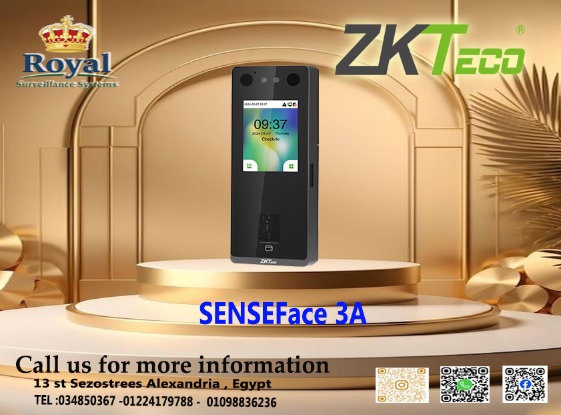 الوحش المقاوم للظروف الشاقة.. جهاز SENSEFace 3A للأماكن المفتوحة! بالاسكندرية 