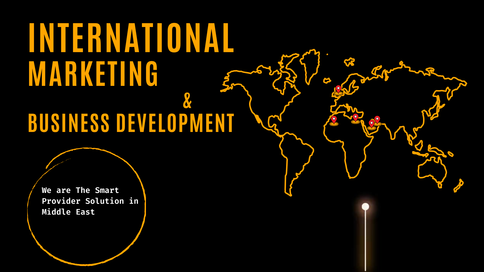 حلول جديده و مبتكرة للتسويق و اللوجستيه المتكامله فى جميع انحاء الشرق الاوسط