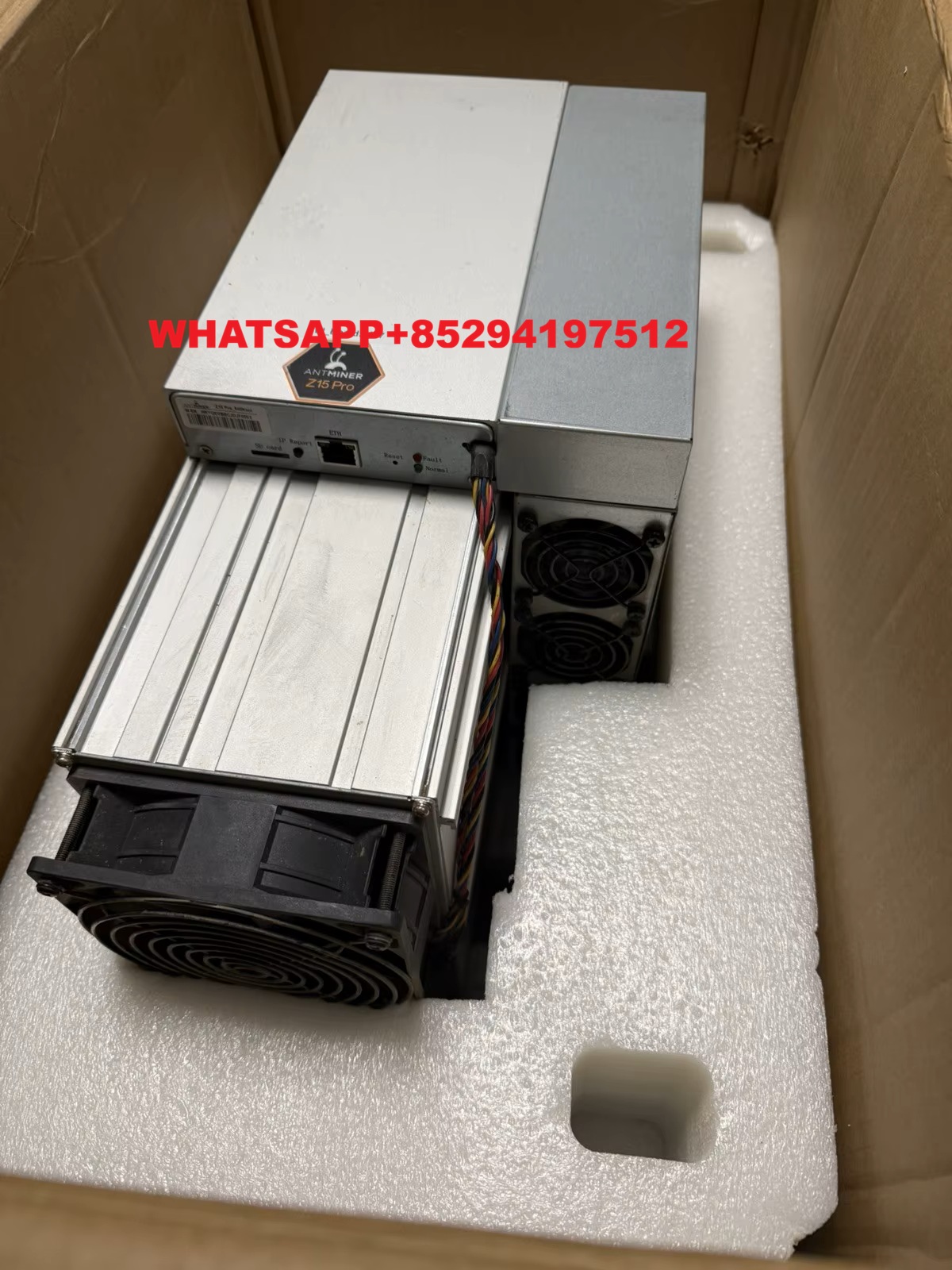 Bitmain Antminer z15 pro 840k z15 Pro 860K stock  1,800 USDT 