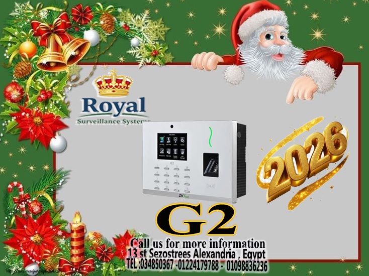 جهاز ZKTeco G2 - الحل الأمثل لإدارة الحضور والانصراف للمؤسسات الكبرى والمصانع بالاسكندرية