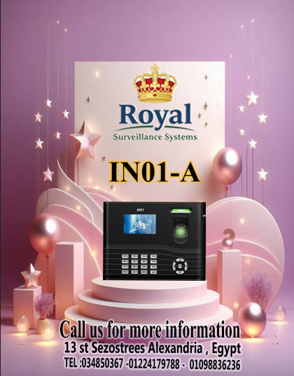 نظم شركتك باحترافية مع جهاز الحضور والانصراف IN01-A! ???? الحل الأمثل والأكثر اعتمادية لتنظيم الوقت