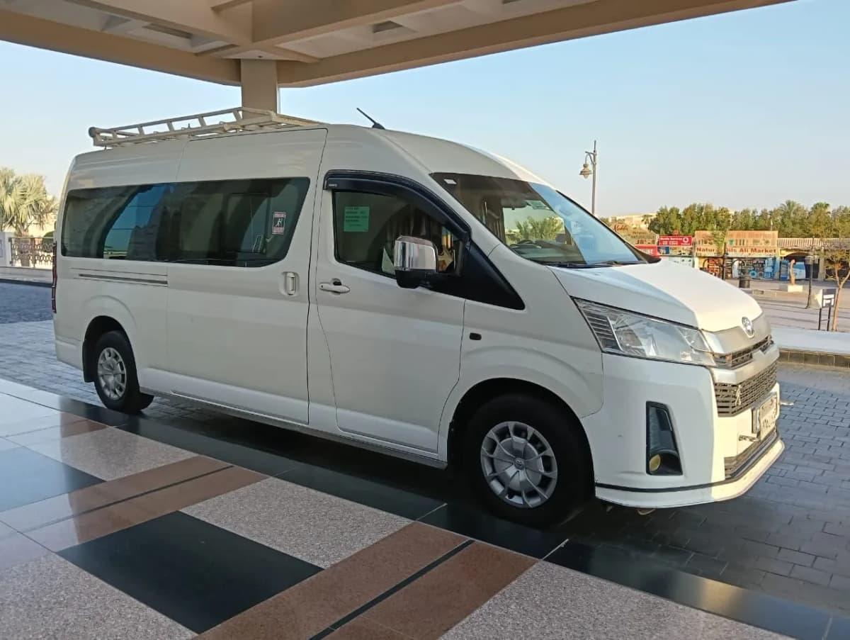 Microbus Rental in Egypt | Toyota HIACE for Tourist Transportation