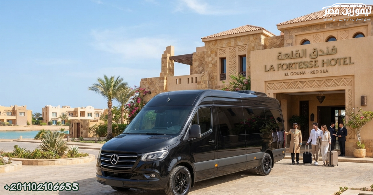 ???? Book Mercedes Sprinter with Driver | From Sheikh Zayed to El Gouna
