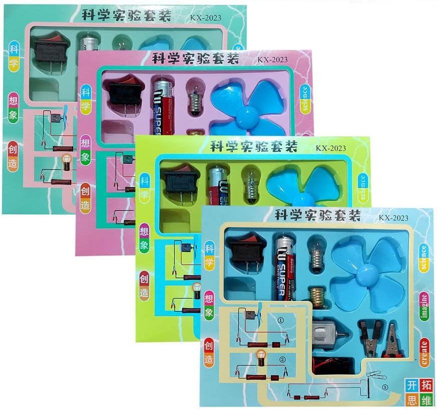 مجموعة التجارب العلمية – دائرة كهربائية تعليمية للأطفال ... شركة رؤية لإدارة المشروعات