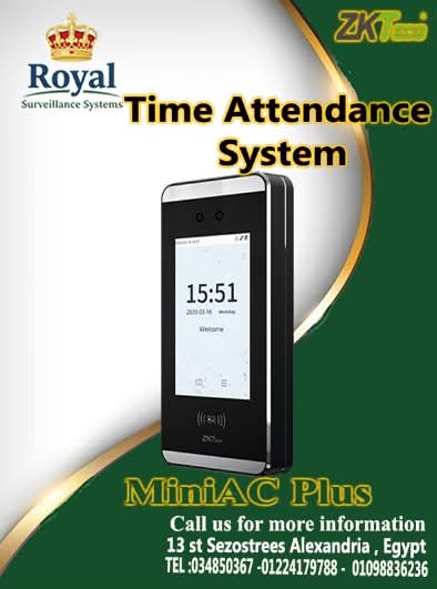 تكنولوجيا المستقبل في شركتك.. جهاز MiniAC Plus ببصمة الكف والوجه! ✋????