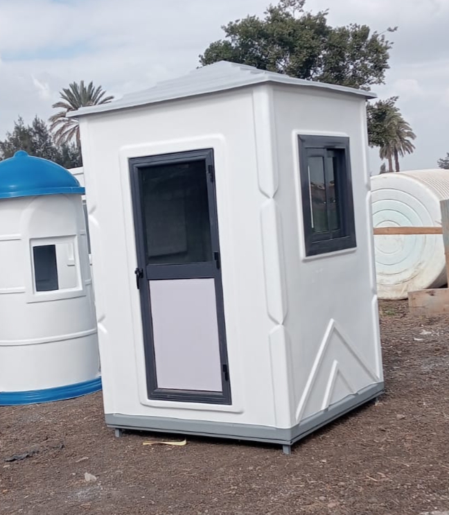 كشك حراسة للبيع - الندى للفيبر جلاس اكشاك حراسة فيبر جلاس 