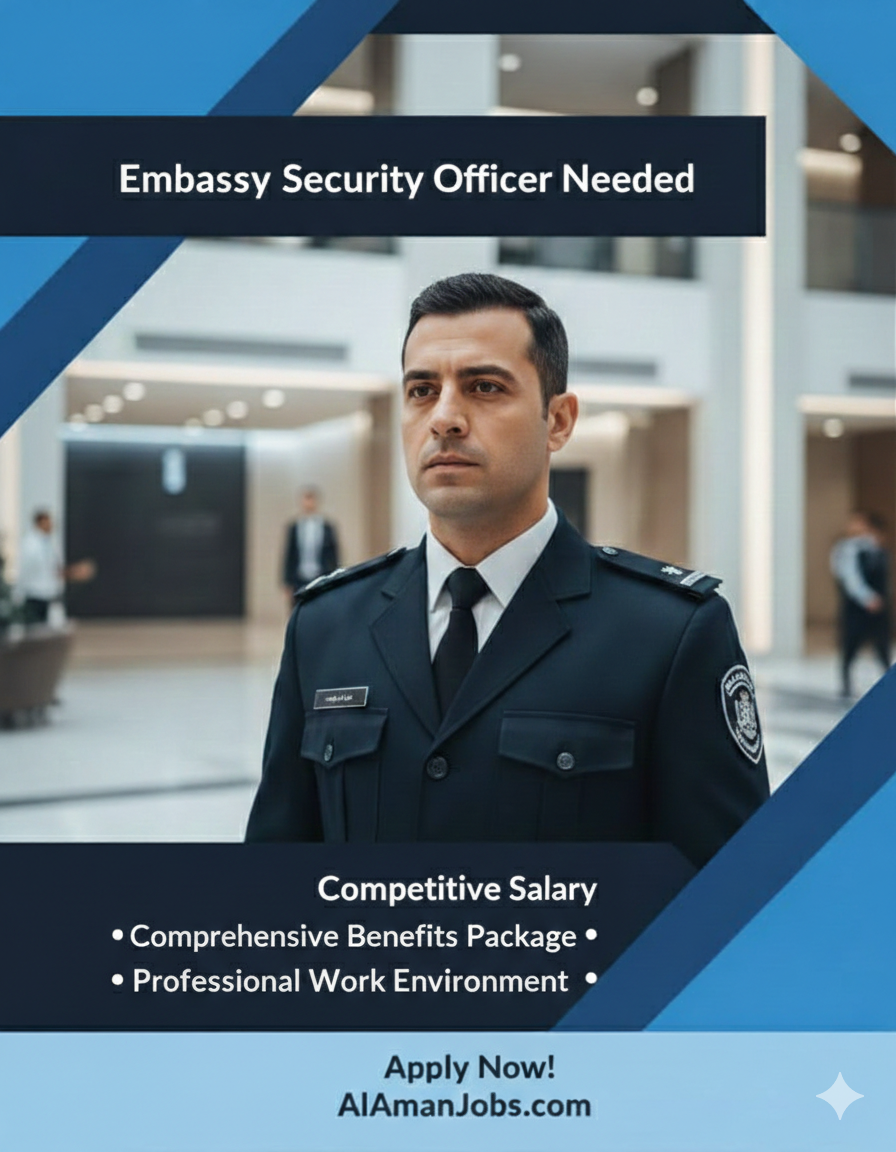   مطلوب  للعمل  في   القاهره  أمن   سفارات  (  الزمالك  )