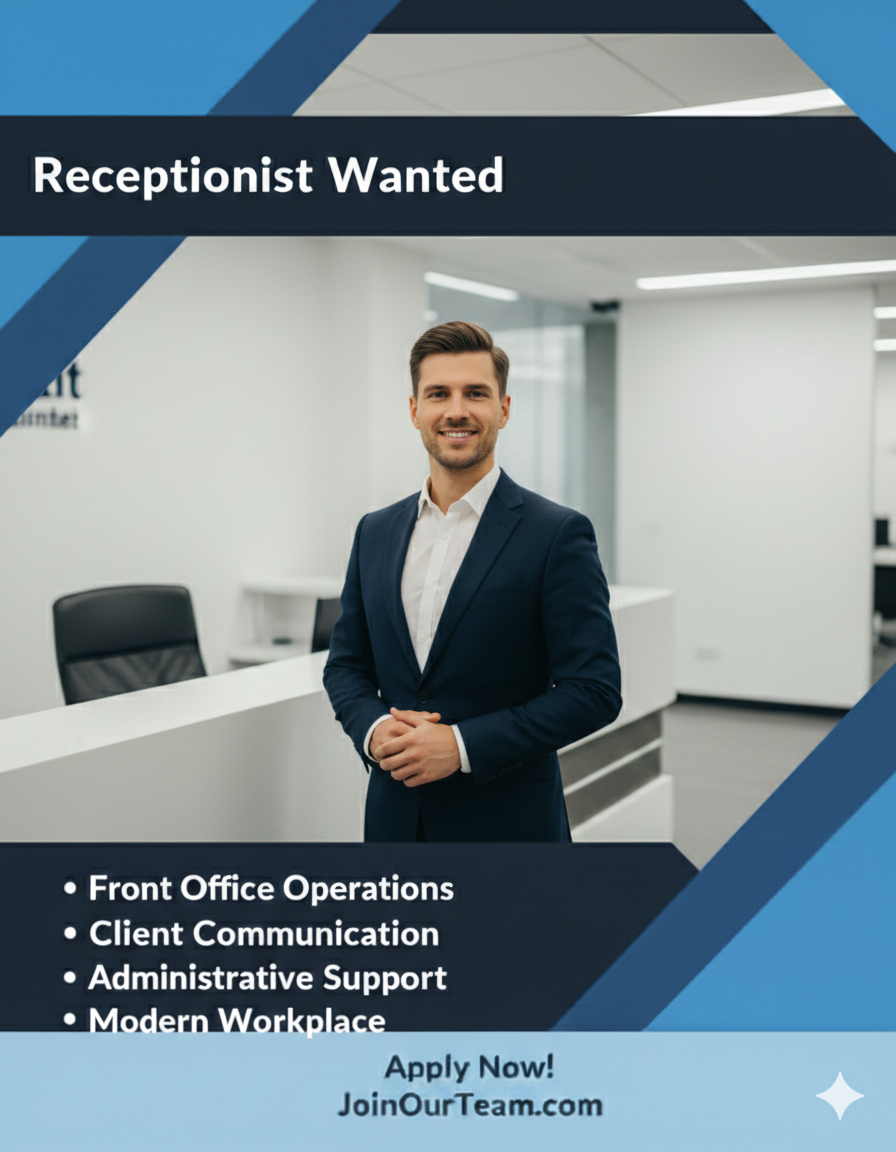 مطلوب   للعمل    بفندق   بشرم   الشيخ    موظف   استقبال 