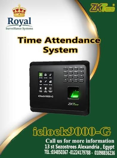  ارفع كفاءة شركتك ونظم وقتك مع جهاز Iclock9000-G من ZKTeco