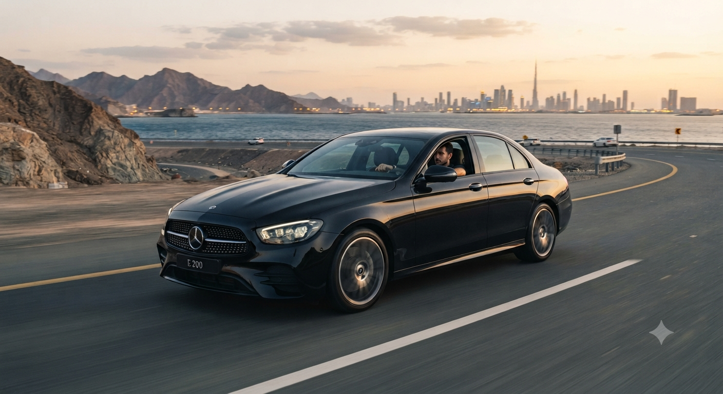 Renting a Mercedes S500 with a Chauffeur from Cairo Airport to the North Coast 2026
