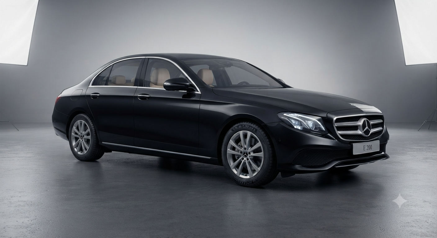 Mercedes E200 Rental with Private Driver from Cairo Airport to Four Seasons Nile Plaza