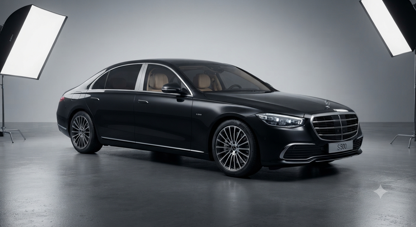 Premium Mercedes S500 Chauffeur Service: Cairo Airport to Four Seasons Nile Plaza
