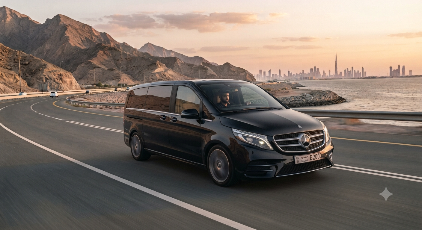 Mercedes V300 Rental with Driver from Cairo International Airport to Egypt’s Finest Luxury Hotels