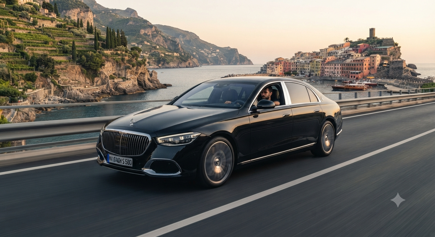Book a Mercedes S500 with Driver from Cairo Airport to 5-Star Hotels