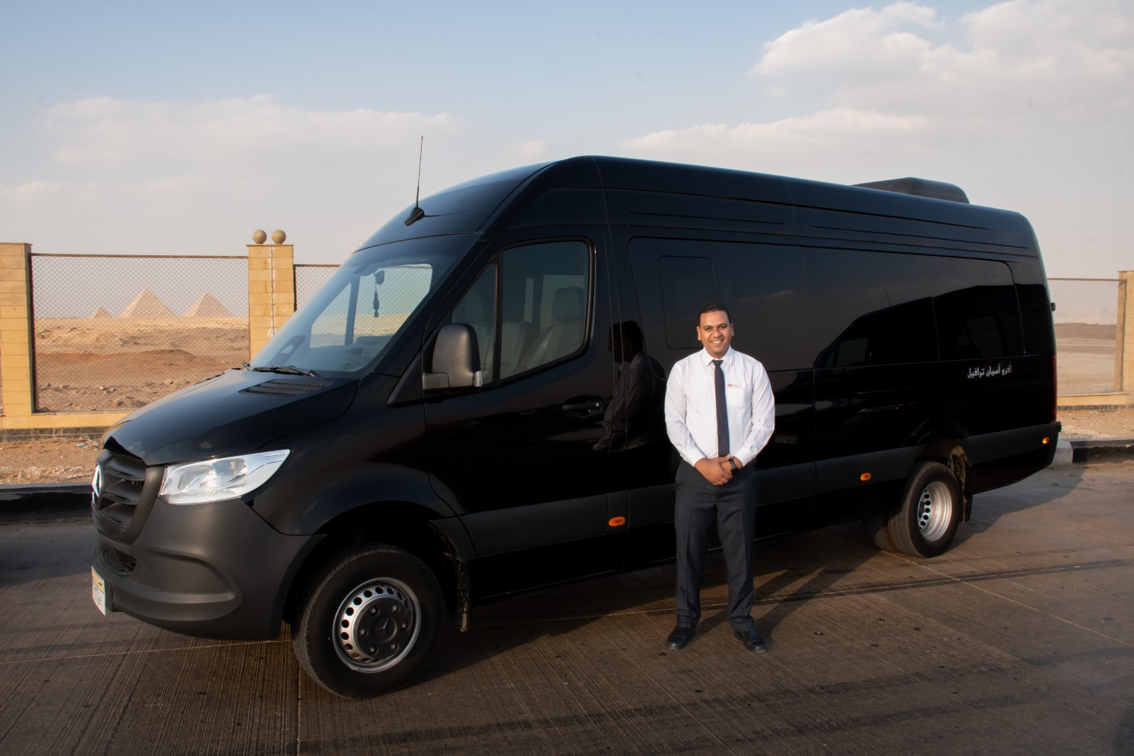 Mercedes Sprinter VIP Rental Egypt | Luxury Marassi North Coast Private Transfer & Chauffeur Service