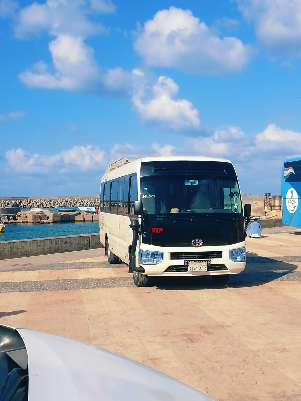 Toyota Coaster 21 Seater Minibus Rental for Ain Sokhna Day Use | Al Zohour Village Transfer 