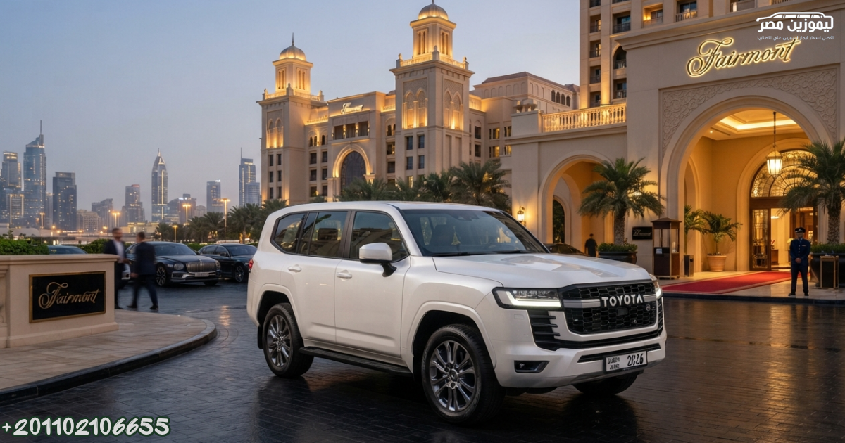 ???? Luxury Car Rental Egypt with Chauffeur | Toyota Land Cruiser
