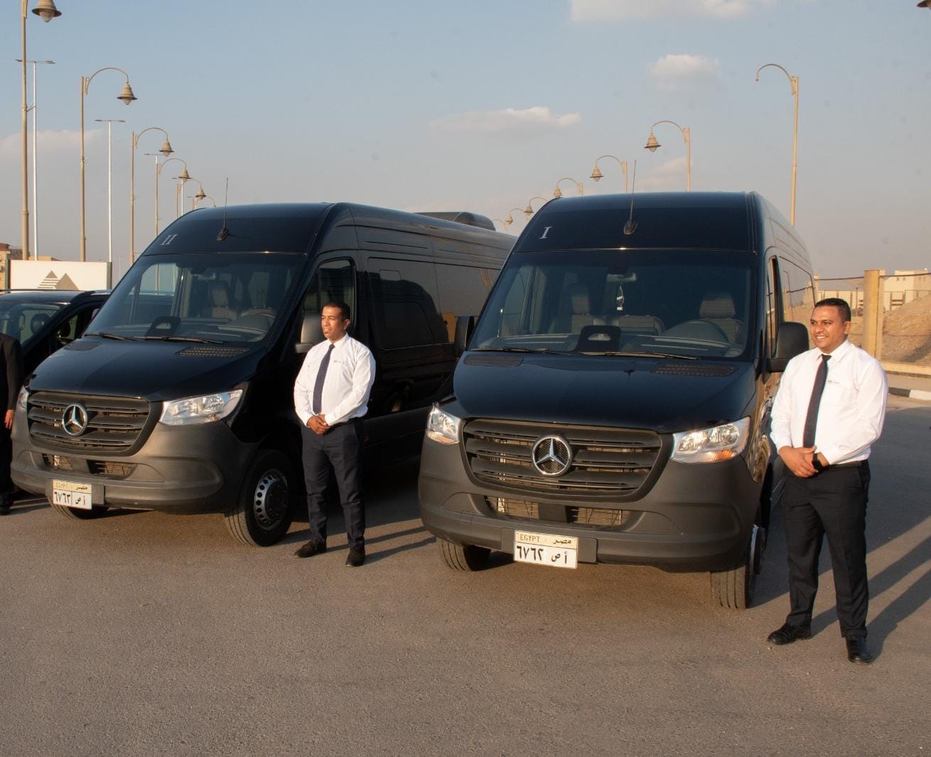 Rent a VIP Mercedes Sprinter for Marassi North Coast – Premium Luxury Travel Experience
