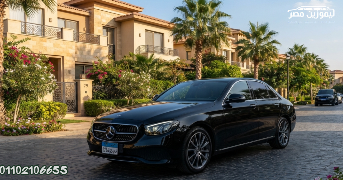???? Book a Mercedes E200 Rental with a Professional Chauffeur | Cairo International Airport to Madina