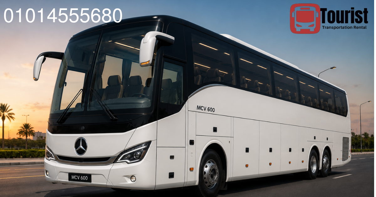 Bus Rental Cairo to Hurghada | Mercedes 50 Seater Tourist Bus
