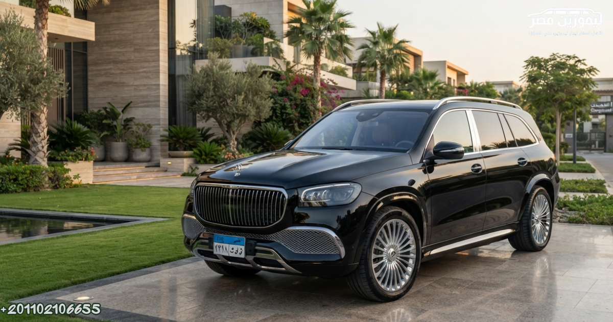 Luxury Car Rental Egypt | Executive Mercedes-Maybach GLS with Chauffeur | Cairo Airport