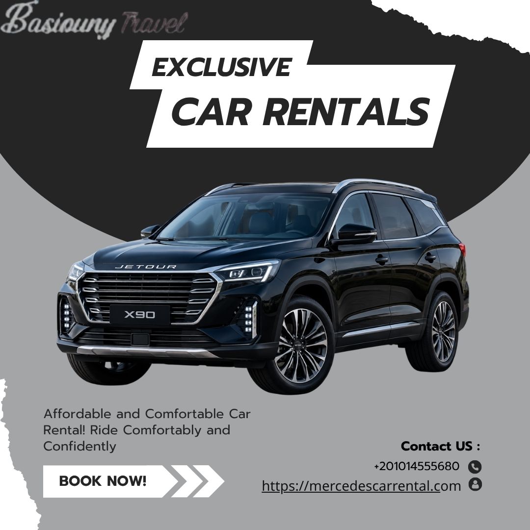 Rent Cars: Corporate Delegation Transport (Jetour X90 Plus) from Cairo Airport to Industrial Zones